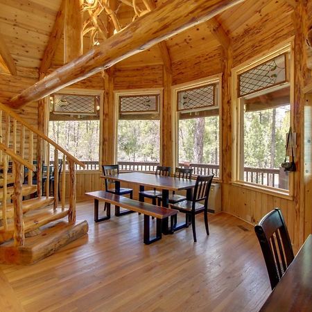 Lakeside Cabin On 2 Acres With Fire Pit And Hot Tub! Pinetop-Lakeside Exterior photo