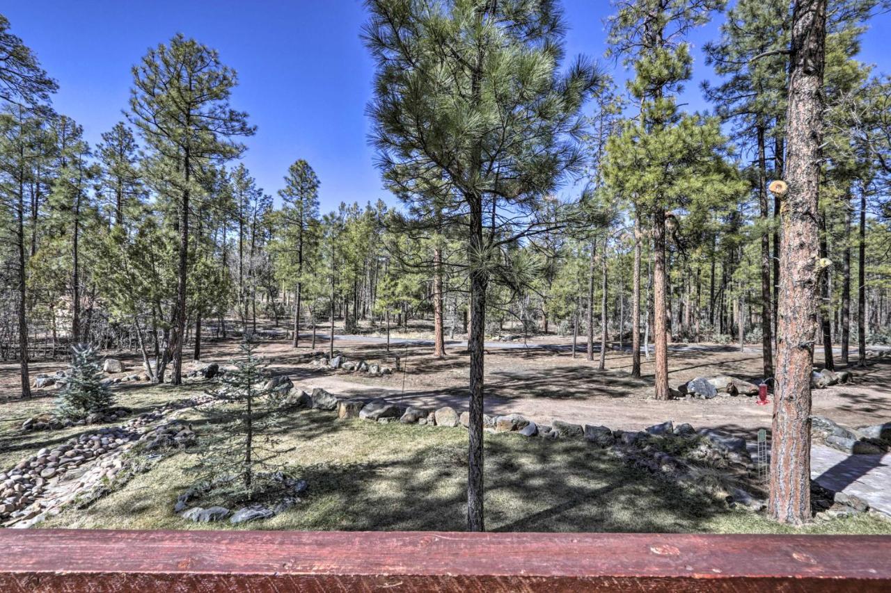Lakeside Cabin On 2 Acres With Fire Pit And Hot Tub! Pinetop-Lakeside Exterior photo
