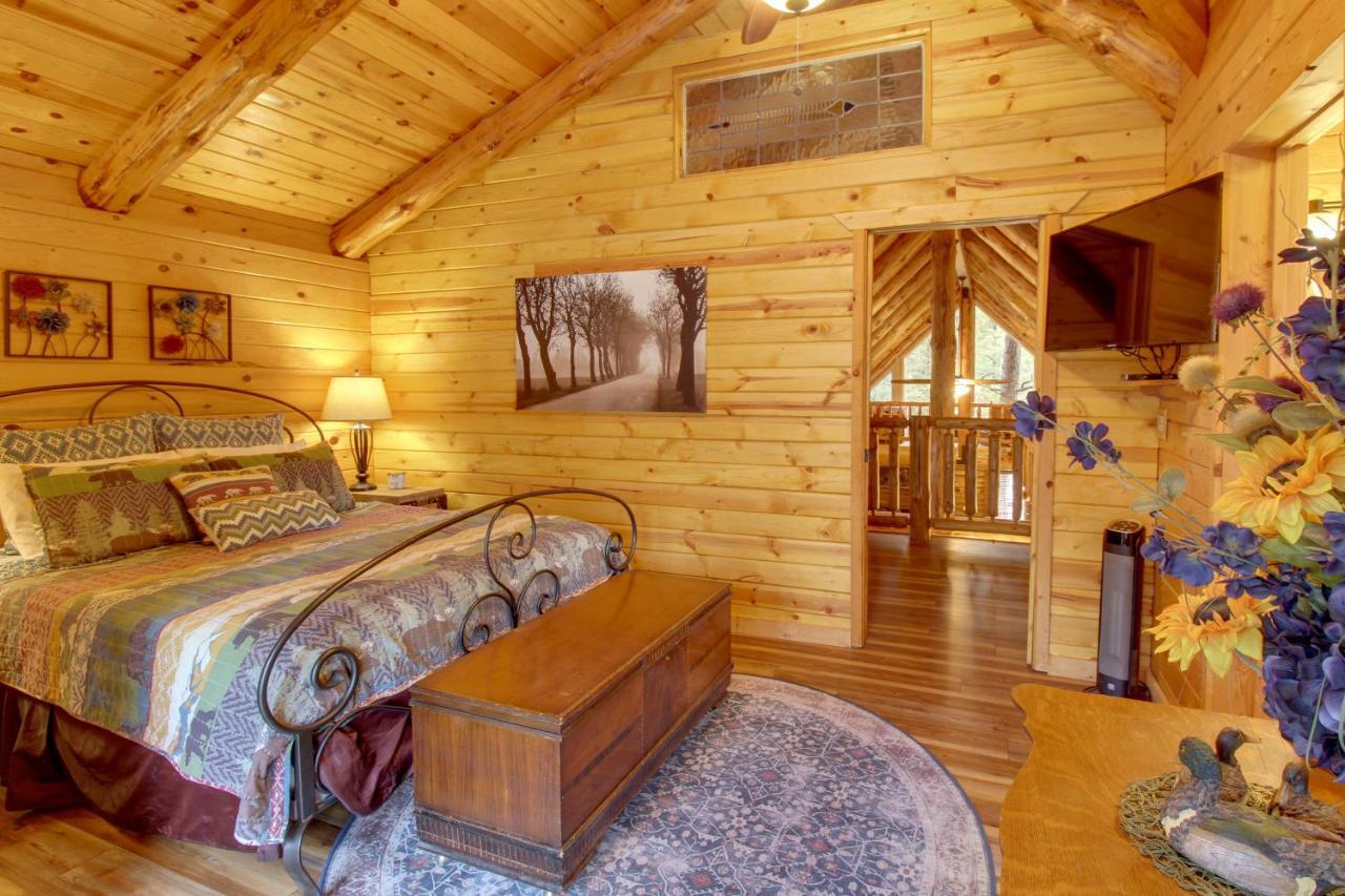 Lakeside Cabin On 2 Acres With Fire Pit And Hot Tub! Pinetop-Lakeside Exterior photo