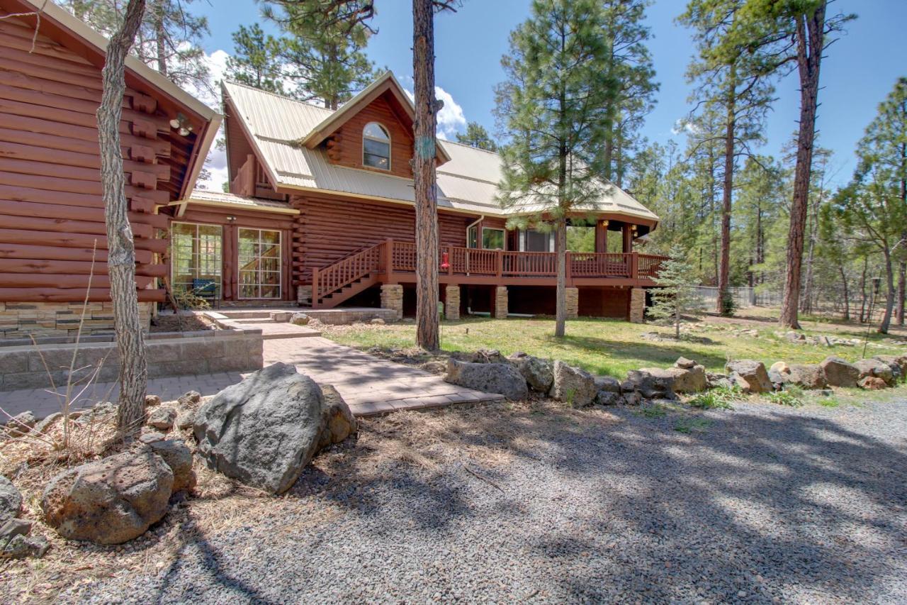 Lakeside Cabin On 2 Acres With Fire Pit And Hot Tub! Pinetop-Lakeside Exterior photo